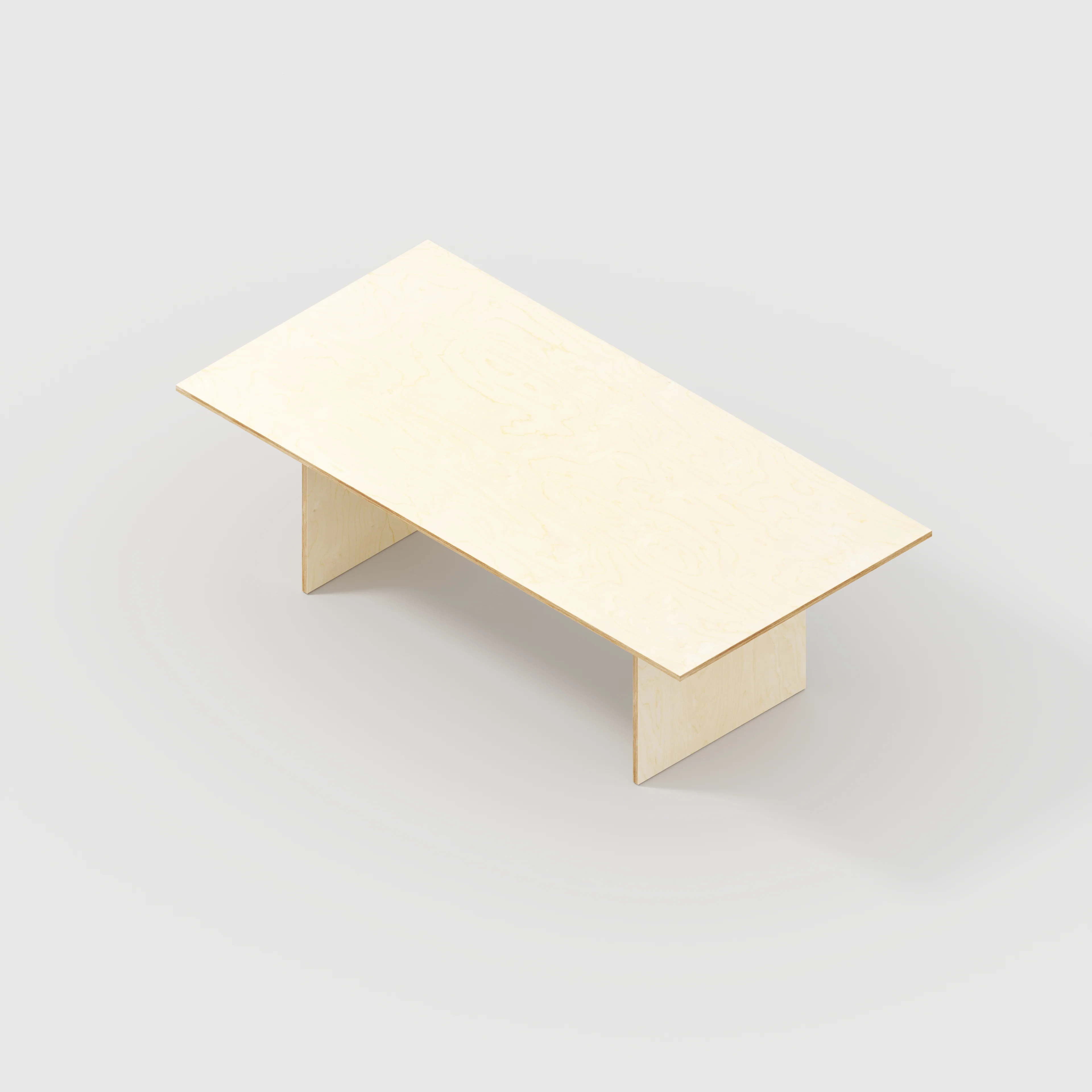 Custom Plywood Platform Table