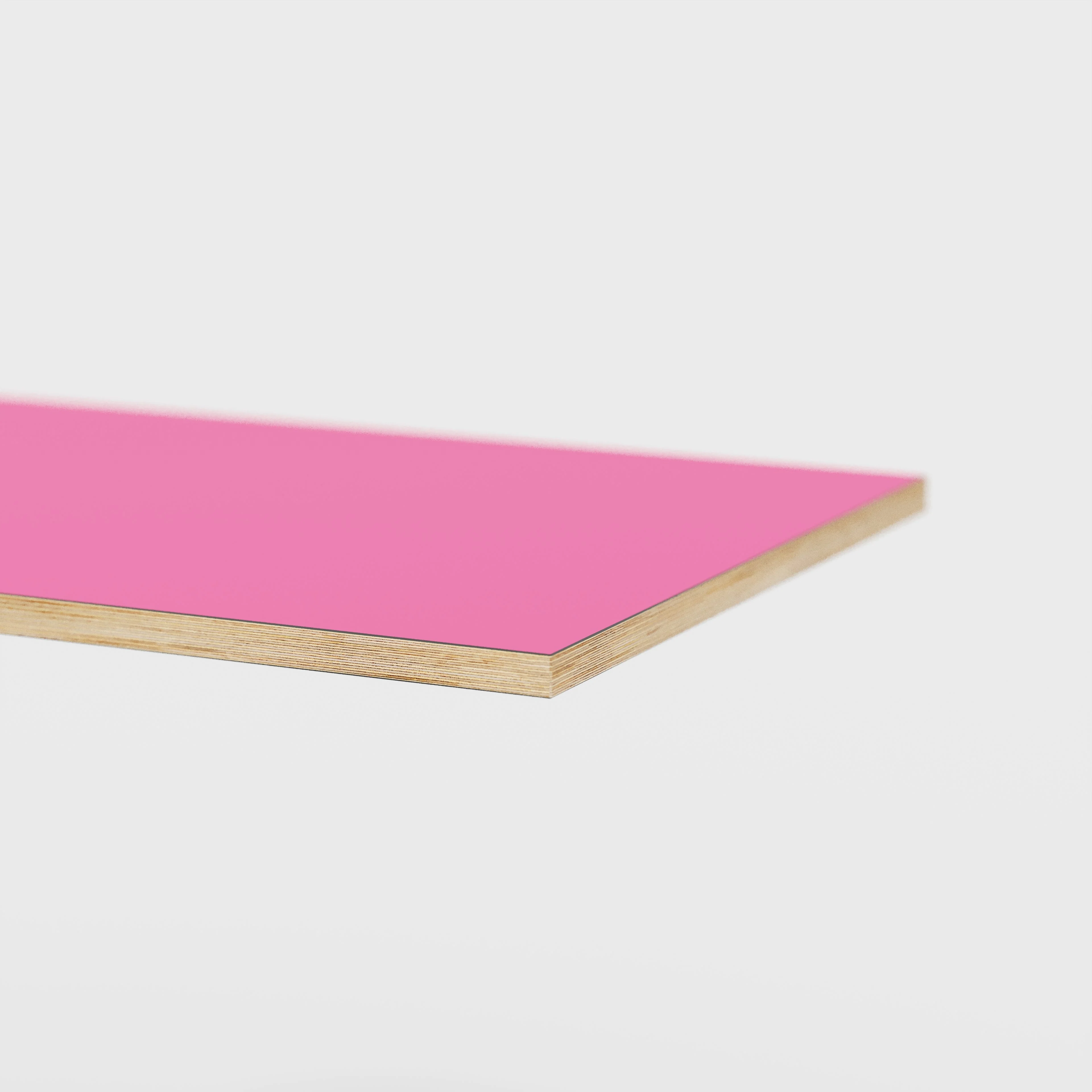 Plywood Desktop - Formica Juicy Pink - 1600(w) x 800(d) - Image 3