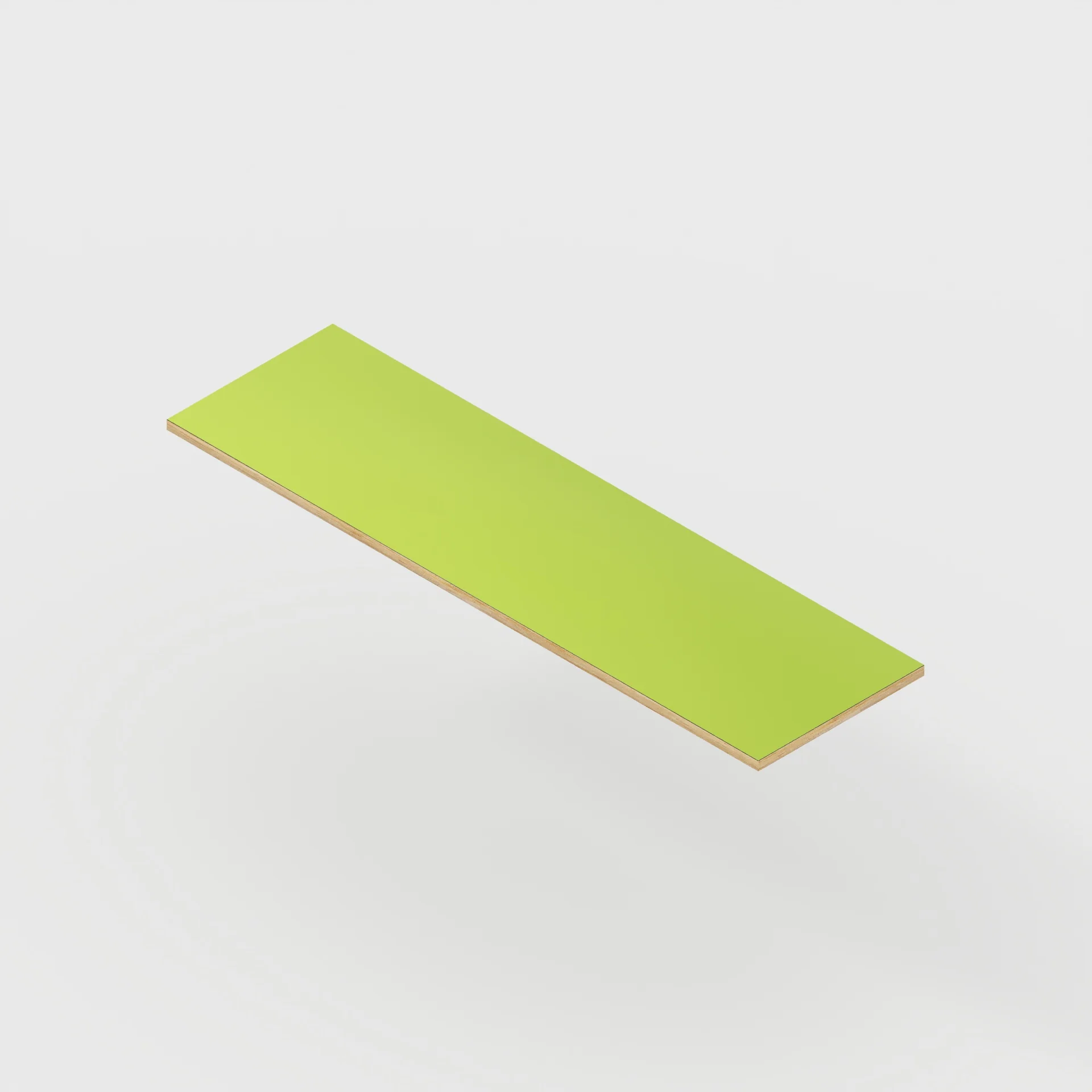 Plywood Desktop - Formica Leaf Green - 1600(w) x 450(d) - 24mm