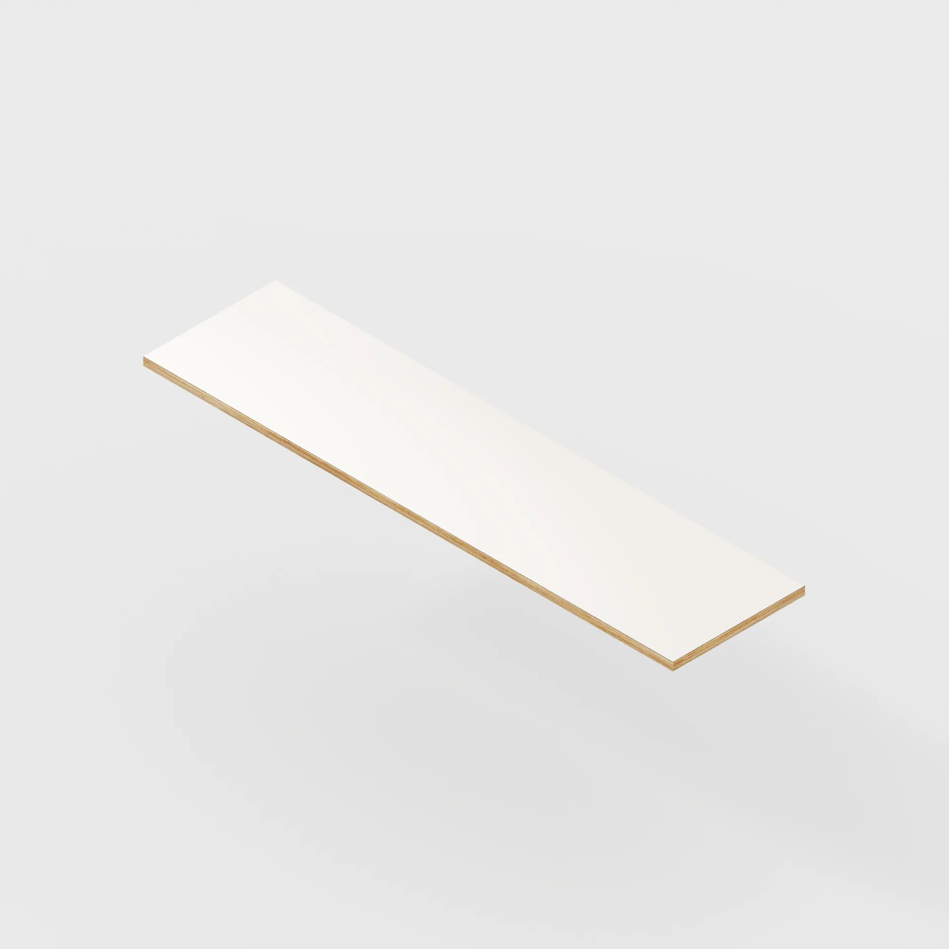 Plywood Desktop - Formica Surf - 1600(w) x 400(d) - 24mm