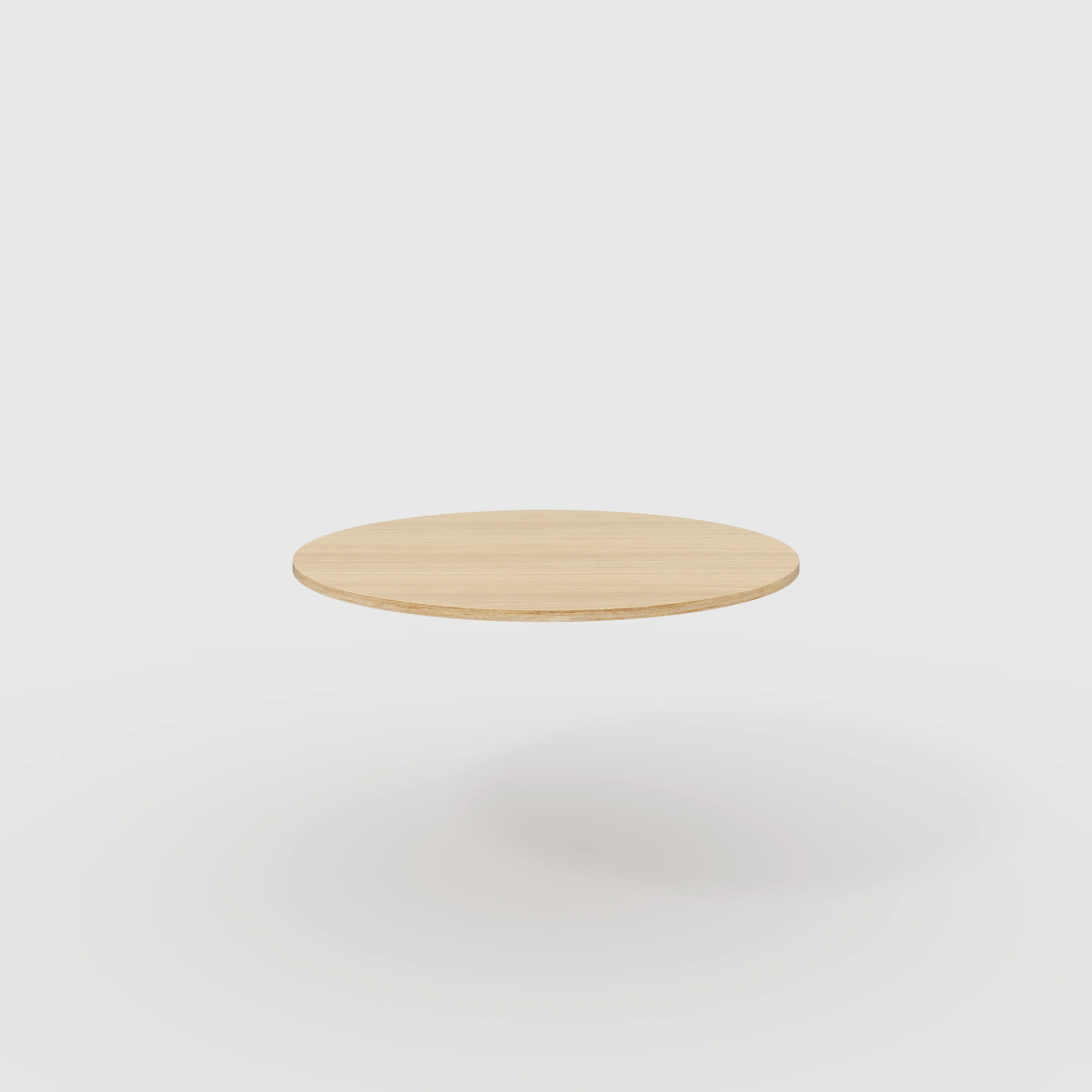 Plywood Round Tabletop - Plywood Oak - 1200(dia)