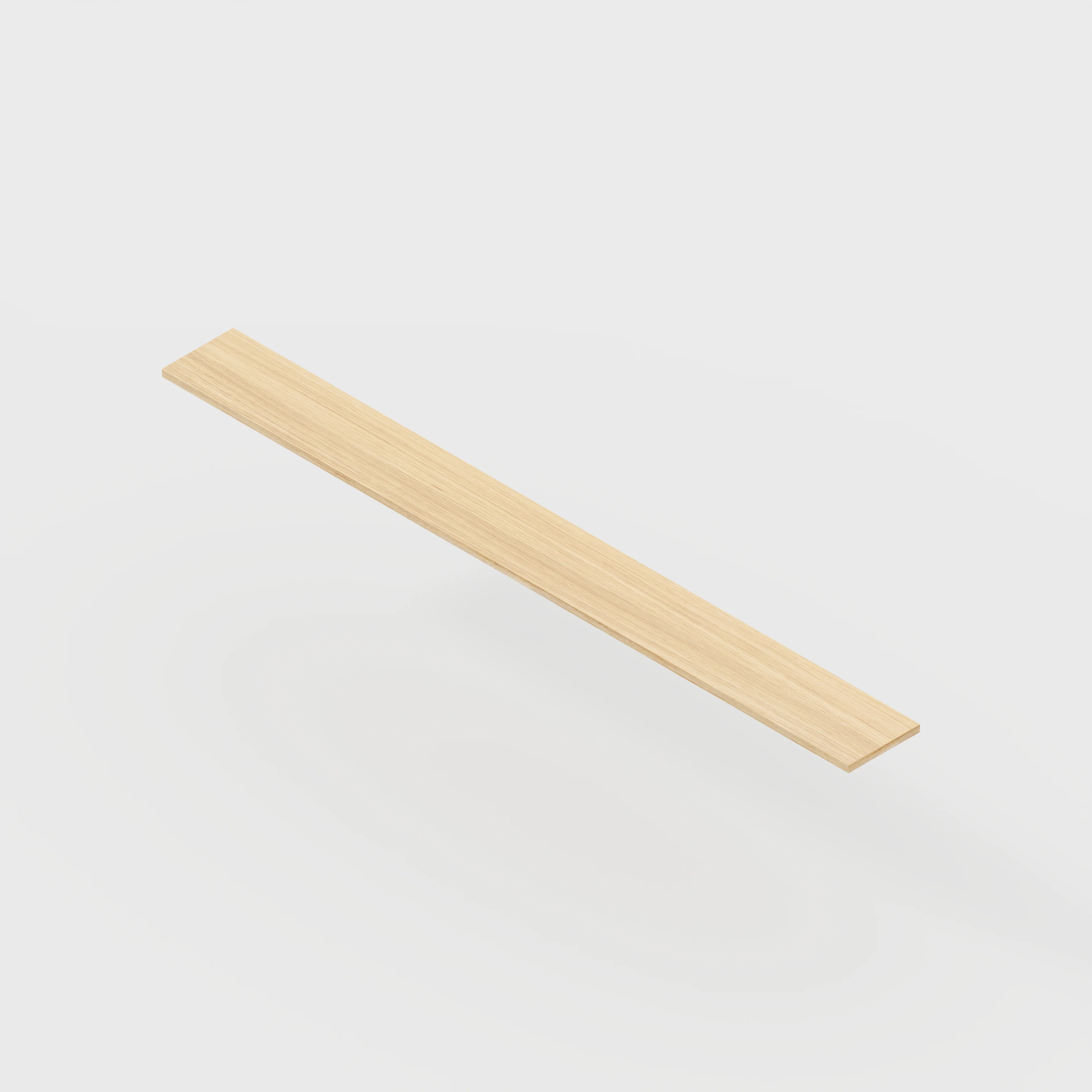 Plywood Shelf - Plywood Oak - 2400(w) x 250(d) - 24mm