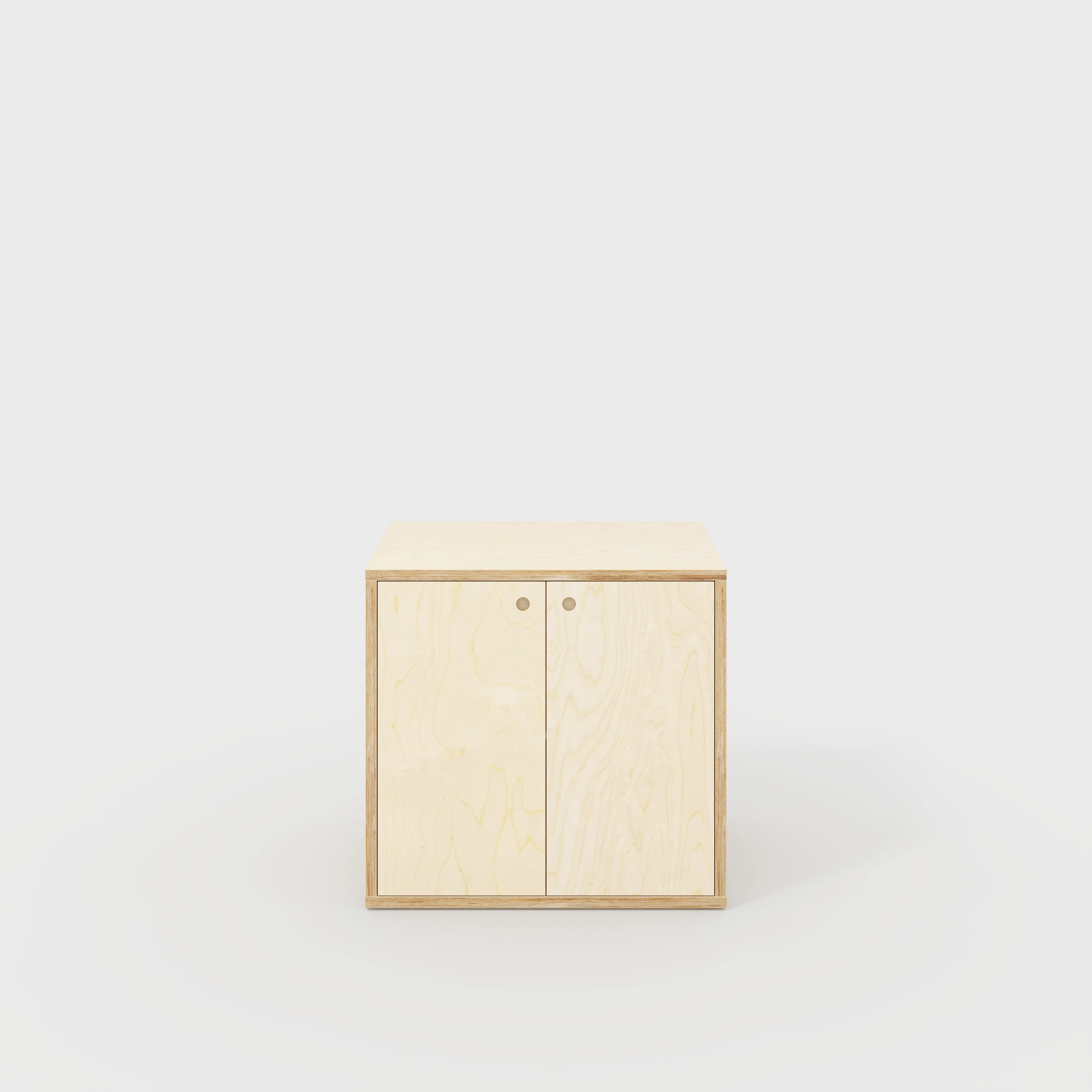 Plywood Storage with Doors - Plywood Birch - 800(w) x 600(d) x 750(h)