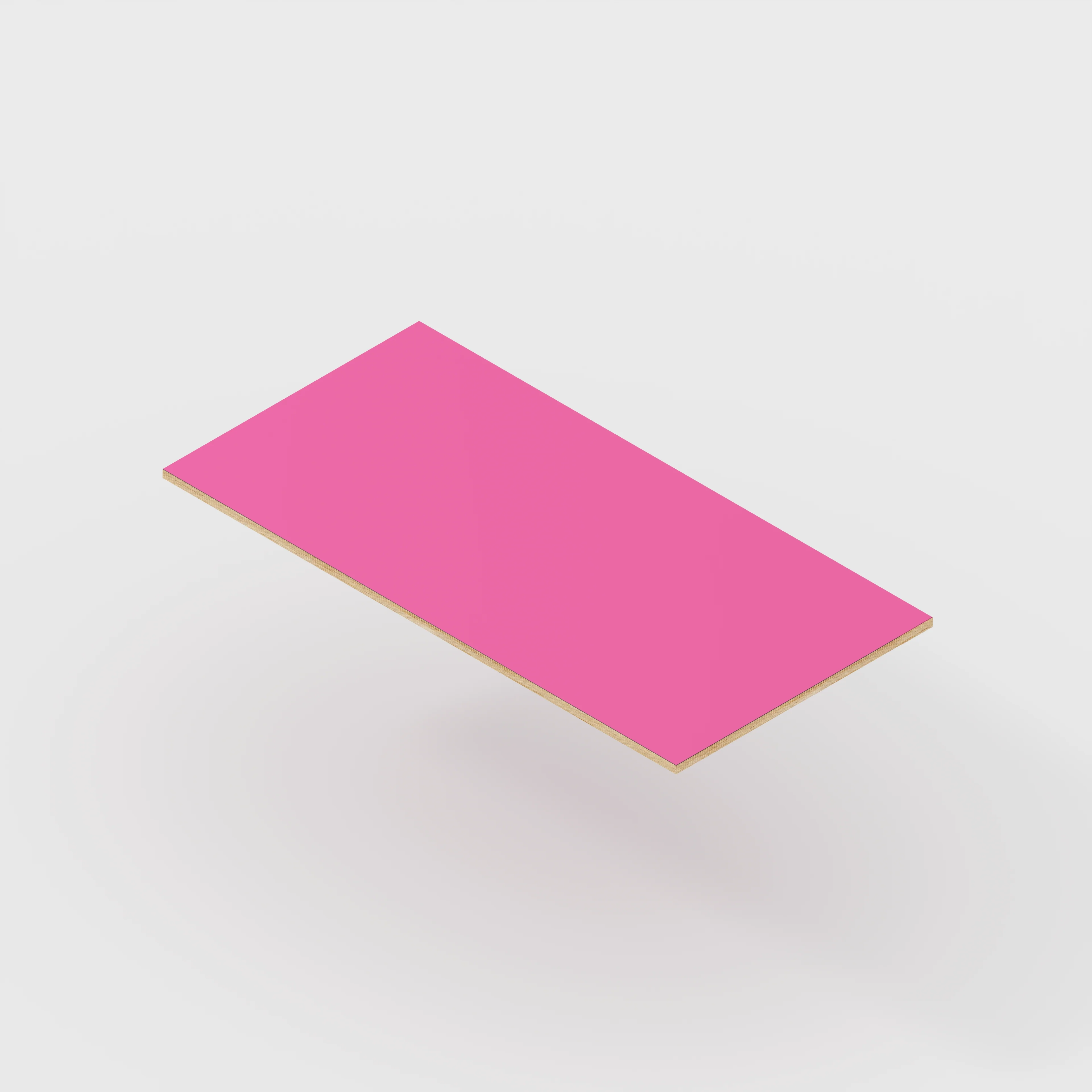 Plywood Tabletop - Formica Juicy Pink - 1600(w) x 800(d) - Image 4