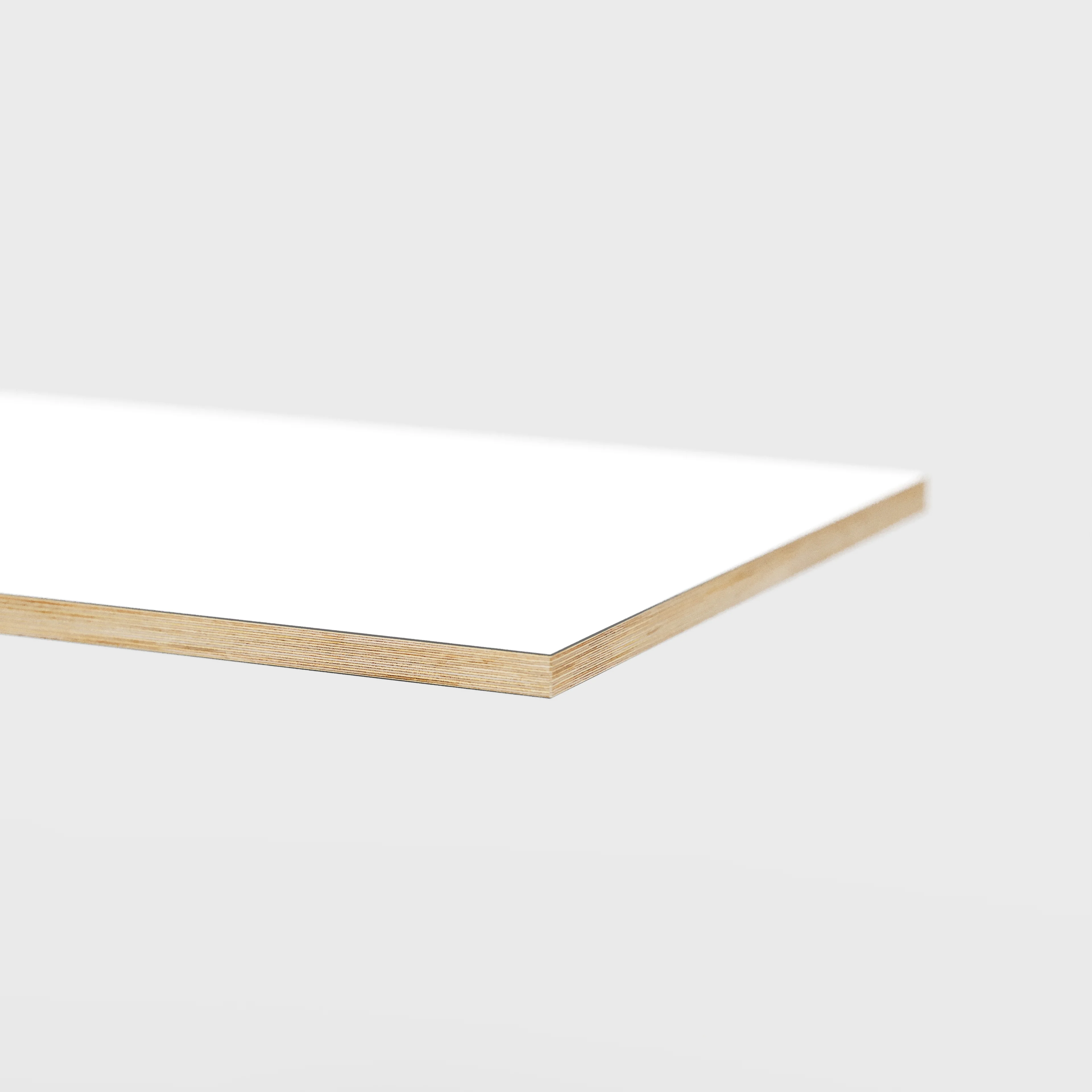 Plywood Tabletop - Formica White - 1600(w) x 800(d) - Image 3