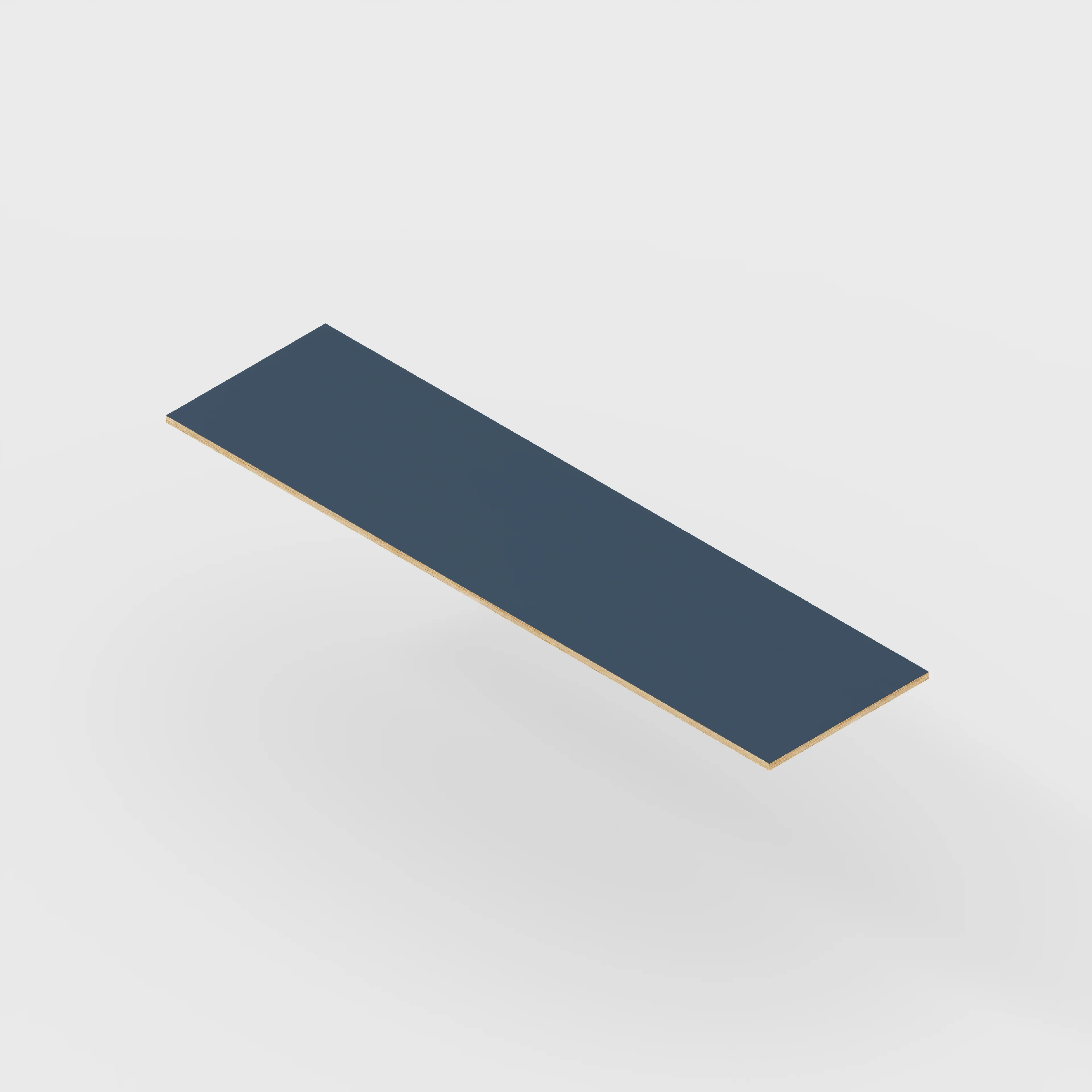 Plywood Worktop - Formica Night Sea Blue - 2400(w) x 635(d)