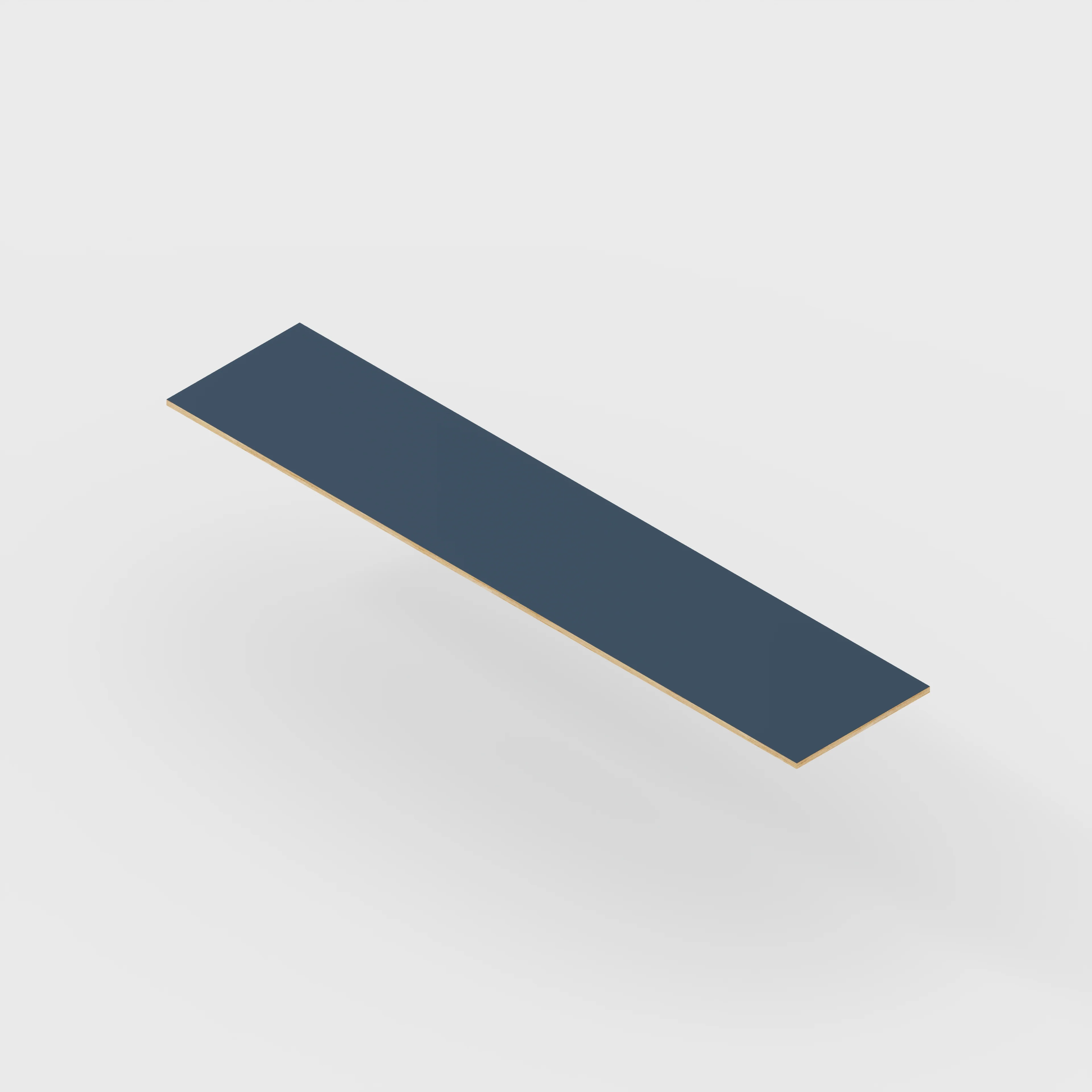 Plywood Worktop - Formica Night Sea Blue - 3000(w) x 635(d)