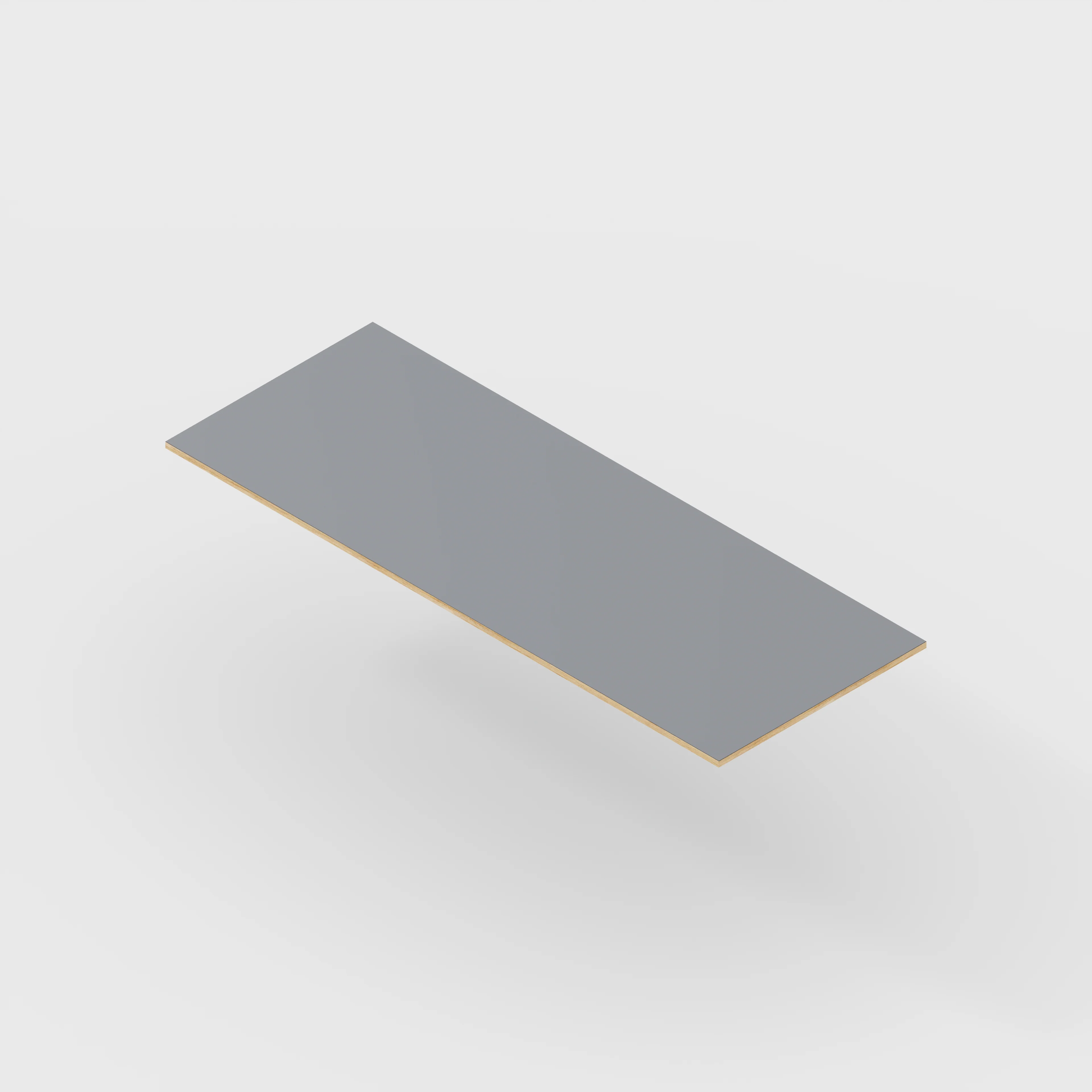 Plywood Worktop - Formica Tornado Grey - 2400(w) x 900(d)