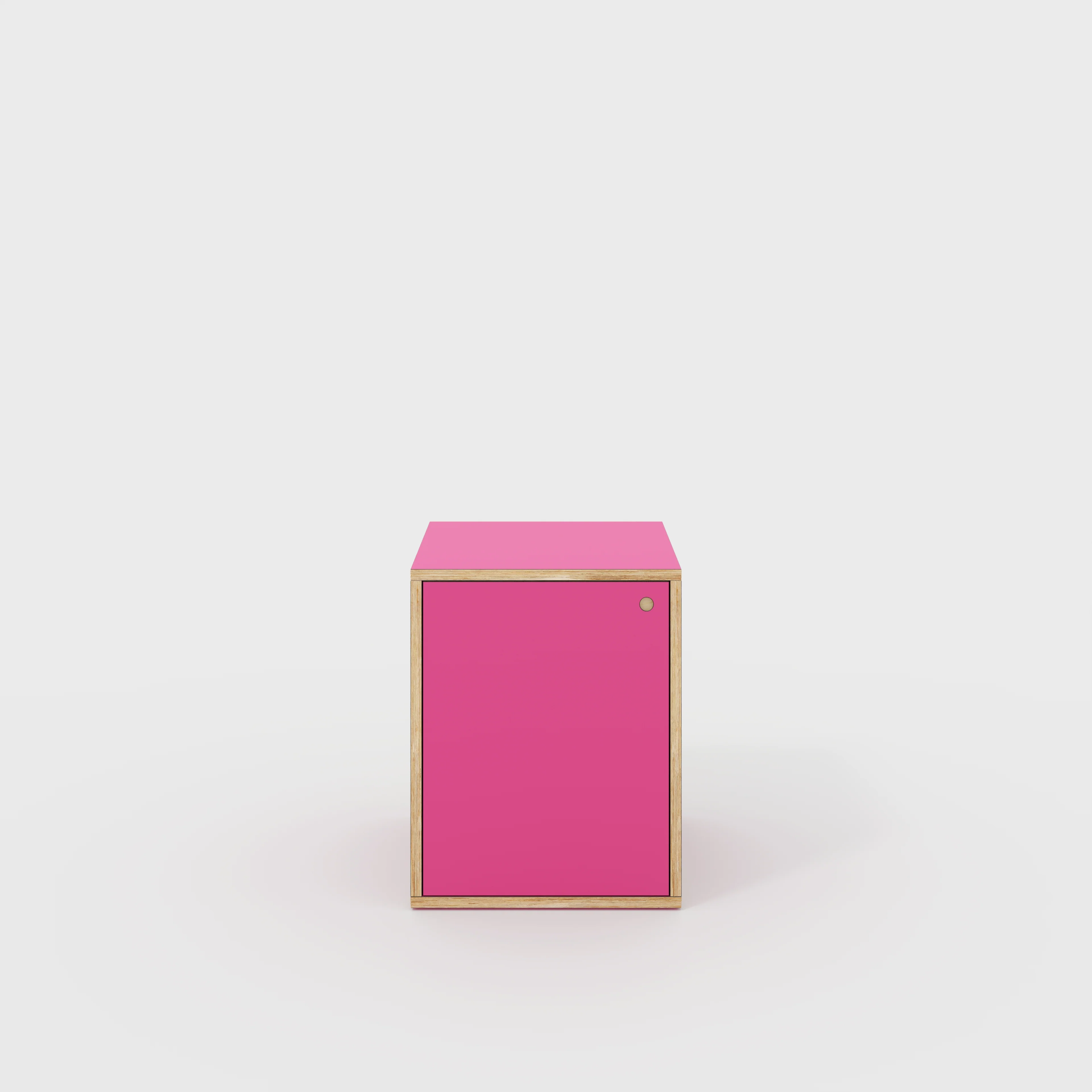 Plywood Storage with Doors - Formica Juicy Pink - 600(w) x 600(d) x 750(h)