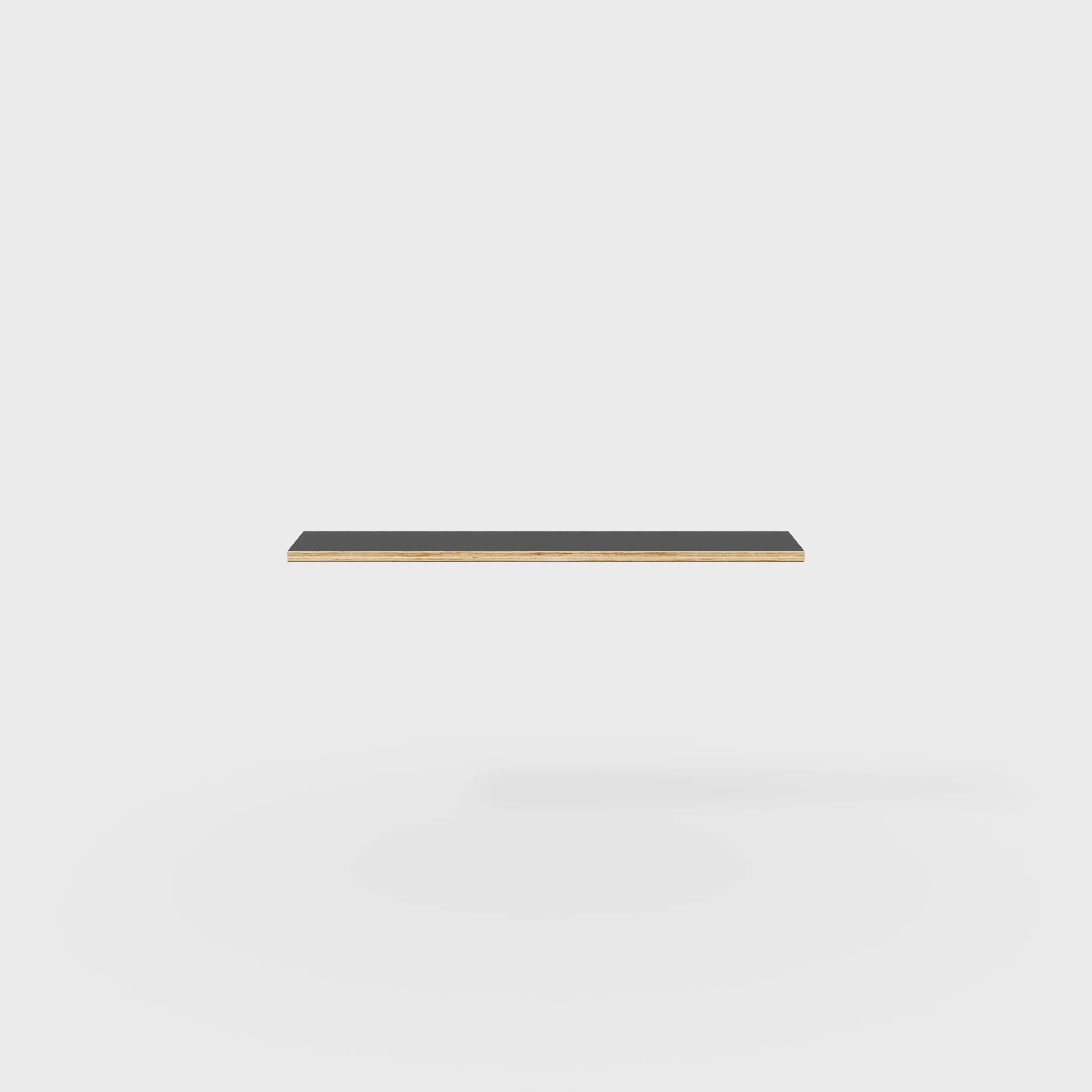 Plywood Shelf - Formica Diamond Black - 1200(w) x 250(d) - Image 2