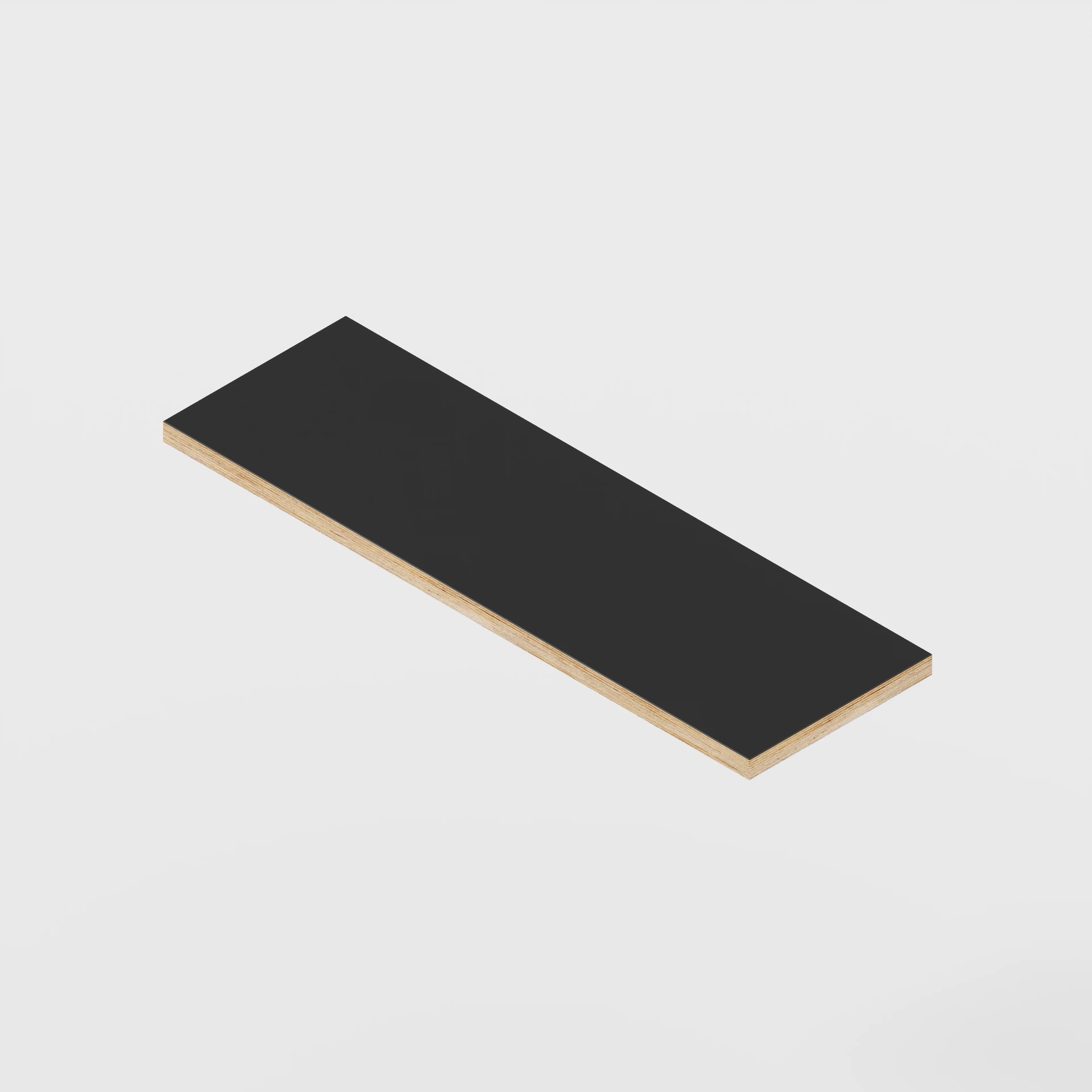 Plywood Shelf - Formica Diamond Black - 800(w) x 250(d)