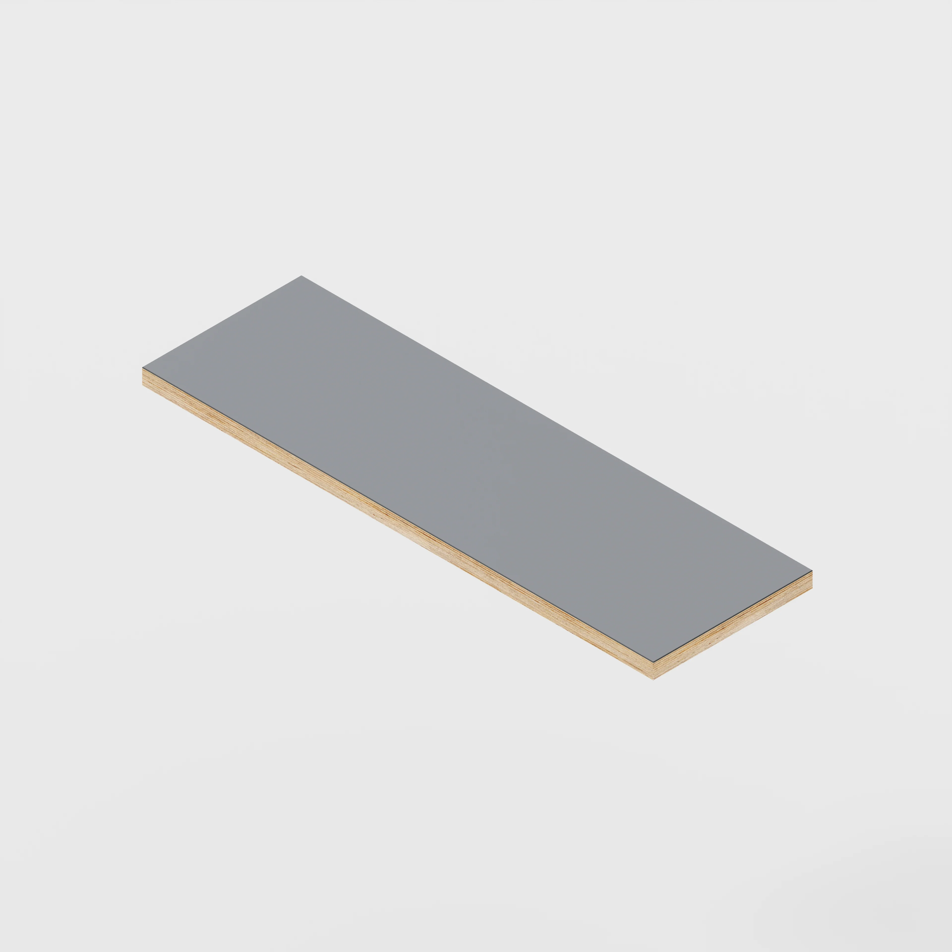 Plywood Shelf - Formica Tornado Grey - 800(w) x 250(d)